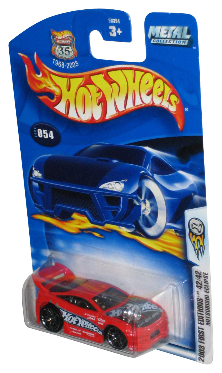 ホットウィール - 【Hot Wheels】2003 #054 ECLIPSE Hot Wheels 2003 First Editions Mitsubishi Eclipse 42/42 #054