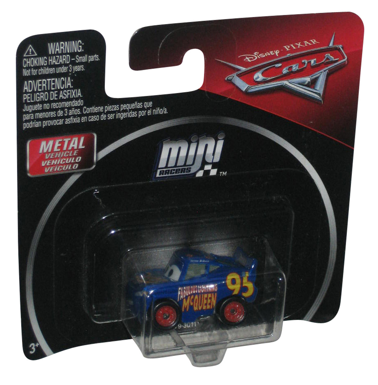 Fabulous Lightning McQueen ミニカー ケース付き Cars Mini Racers Collectible Die-Cast Vehicle - FMV79