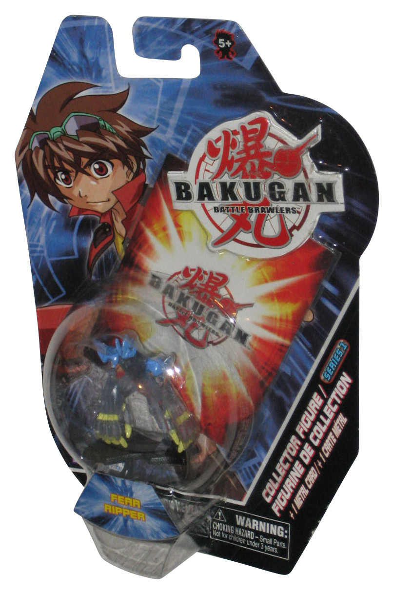 Bakugan Battle Brawlers (2007) Spin Master Fear Ripper Blue
