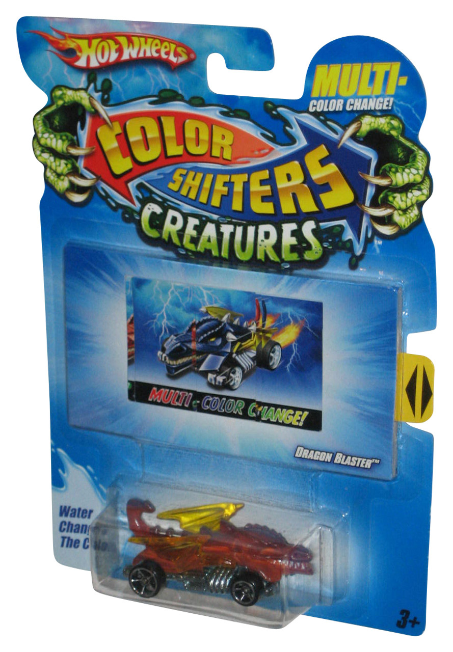 Hot Wheels Color Shifters Creatures (2009) Dragon Blaster Water