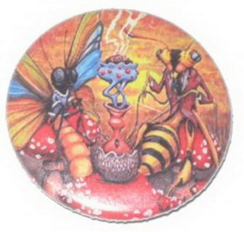 Bugs and Insects Art Button B-1385