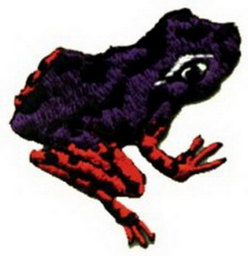 Reptile Tree Frog Embroidered Patch P-0243