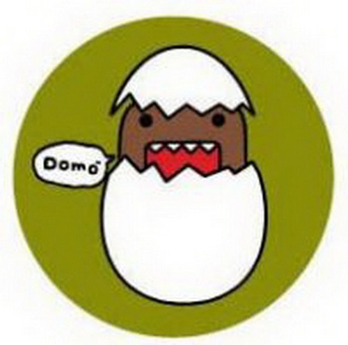 Domo-Kun Egg Hatch Button DB3830