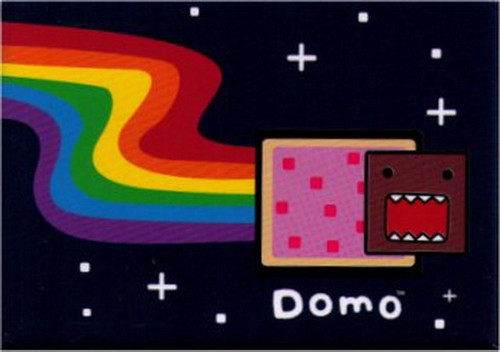Domo-Kun Pop Tart Rainbow Magnet DM4966
