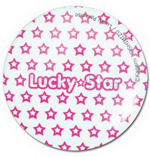 Lucky Star Logo Anime Button GE-7692