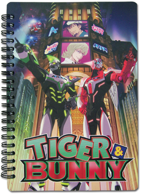 Tiger & Bunny Characters Anime Notebook GE-43001