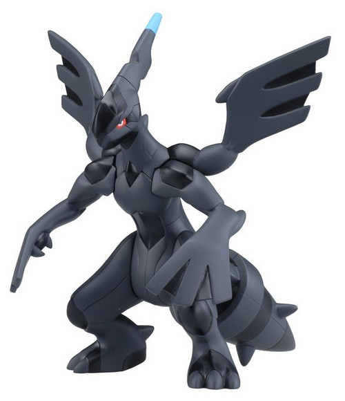 Pokemon Best Wishes Black & White Takara Tomy Japan 6" Zekrom Vinyl Figure