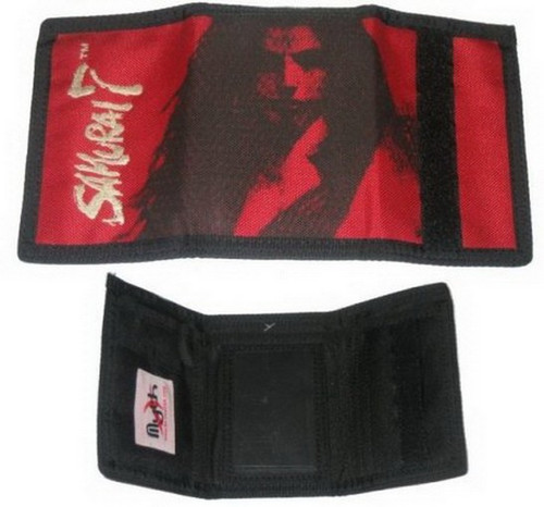 Samurai 7 Logo and Character Anime Red Myth Wear Wallet