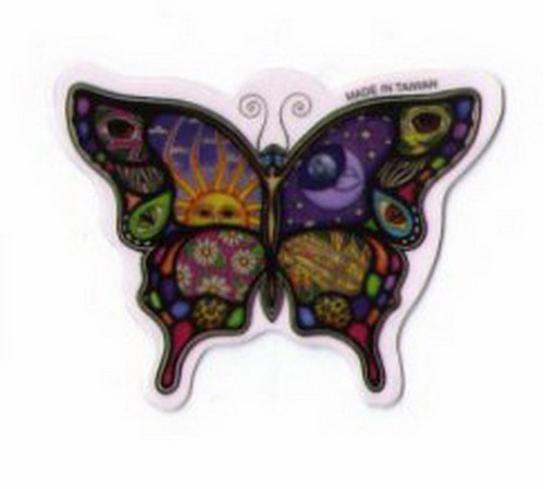 Dan Morris Butterfly Sticker