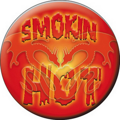 Dragons Smokin Hot Dragon Button B-3799