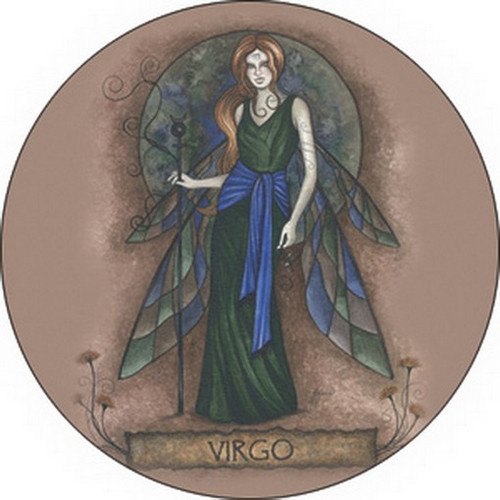 Jessica Galbreth Virgo Button B-1746