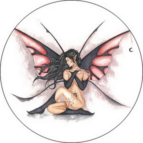 Jessica Galbreth Dark Wings Button B-2706