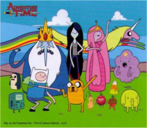 Adventure Time Characters Sticker AS873