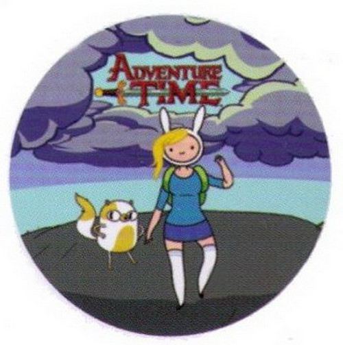 Adventure Time Cake and Fionna Button AB4611