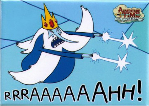 Adventure Time Ice King Rrraaahh Magnet AM4405