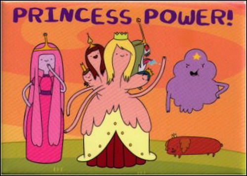 Adventure Time Princess Power Magnet AM4985