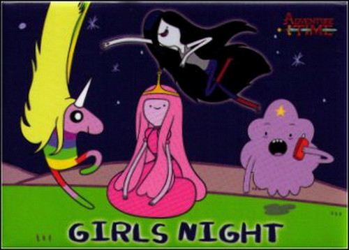 Adventure Time Girls Night Magnet AM4984