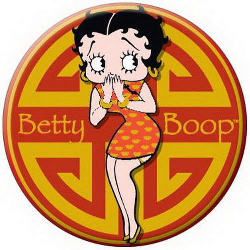 Betty Boop Asian Betty Button 81522