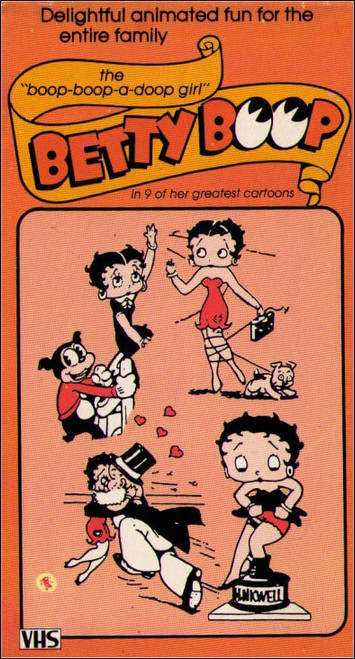 Betty Boop Good Times (1979) VHS Tape - (9 of Her Greatest Cartoons)