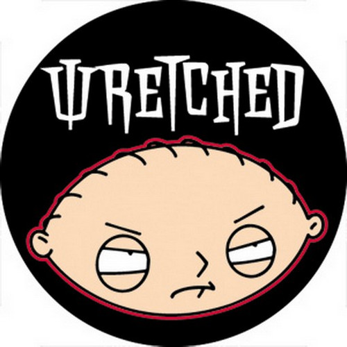 Family Guy Wretched Button B-FG-0056