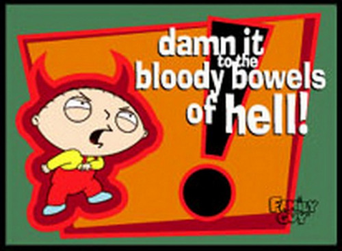 Family Guy Bloody Bowels of Hell Magnet FM1462