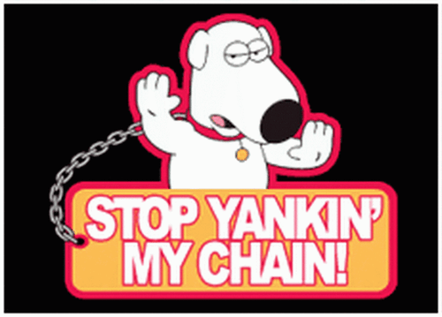 Family Guy Yankin My Chain Magnet FM2057