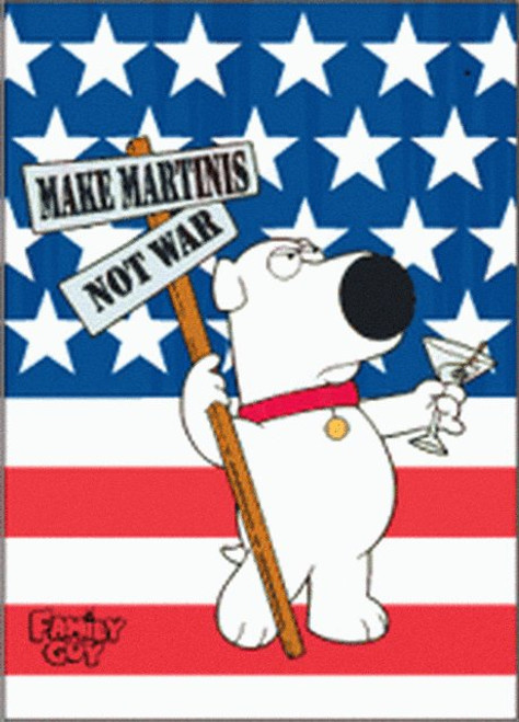 Family Guy Make Martinis Magnet FM2058