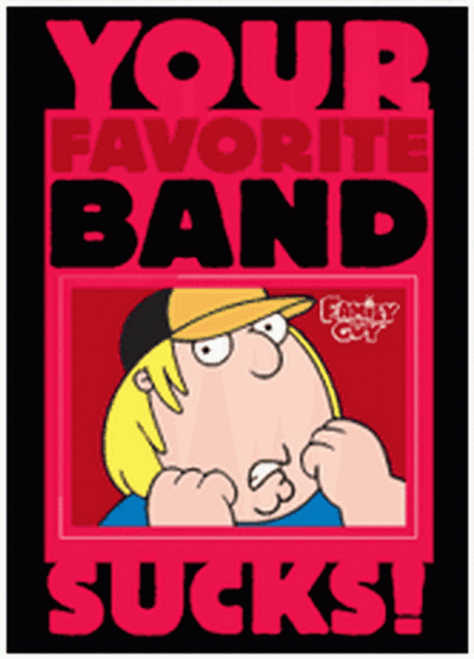 Family Guy Your Band Sucks Magnet FM2065