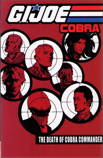 GI Joe Cobra Vol. 4 The Death of Cobra Commander Graphic Novel Book