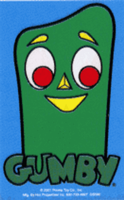 Gumby Closeup Lucite Keychain GK1078