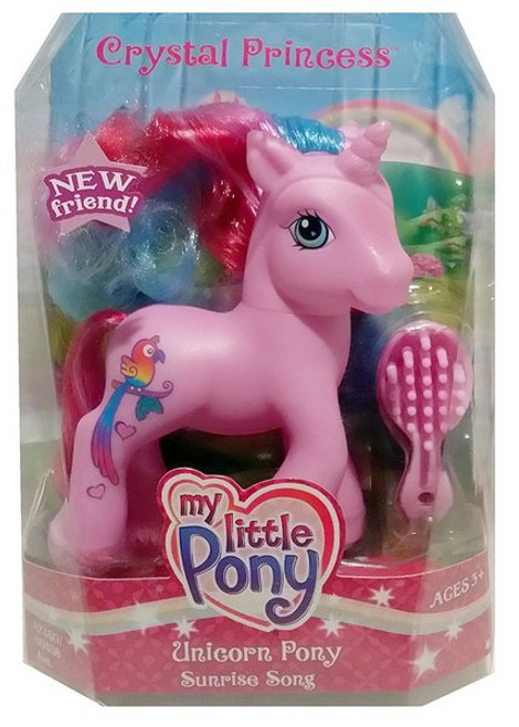 My Little Pony G3 Sunrise Song Crystal Princess Unicorn Toy Figure