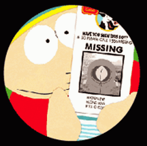 South Park Milk Carton Button SB1145