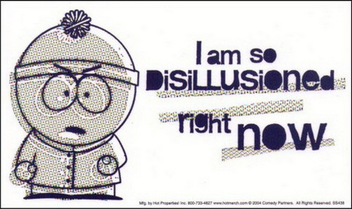 South Park Stan Disillusioned Right Now Sticker SS438