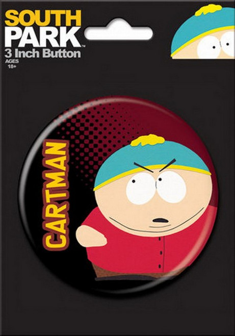 South Park Cartman 3-inch Button BT3R227