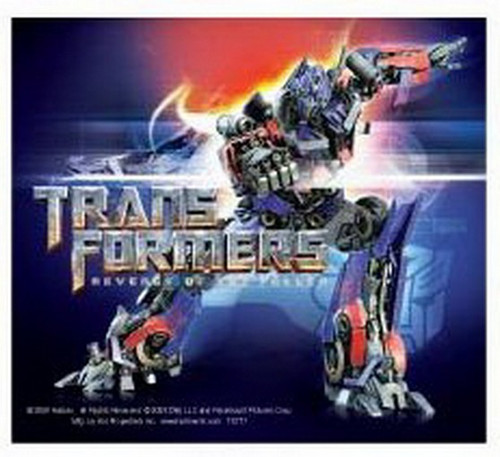 Transformers Revenge of The Fallen Optimus Prime Sticker TS717