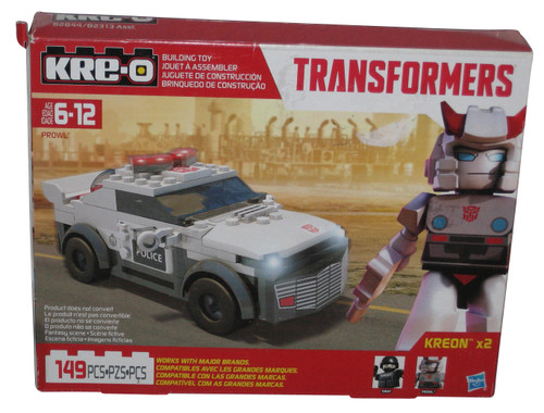 Transformers KRE-O Prowl Police Car w/ 2 Kreon Figures - 149 Pieces