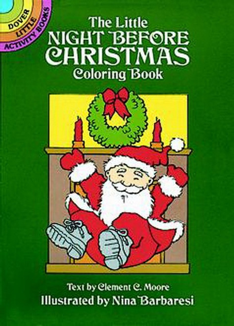 The Little Night Before Christmas Coloring Book