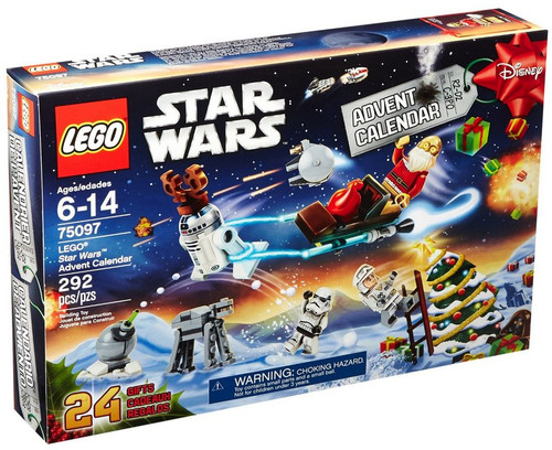LEGO Star Wars Advent Calendar Christmas Holiday Building Kit 75097
