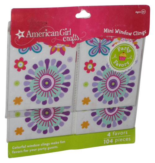 American Girl Crafts Party Favors Mini Window Clings - (104 Pieces)