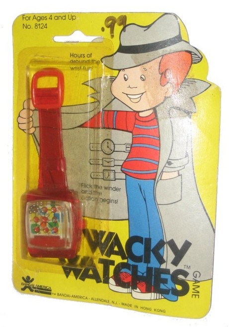 Wacky Watches Lucky Ball Game Rare Vintage Bandai Toy