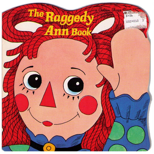The Raggedy Ann Book A Golden Shape (1969) Vintage Book