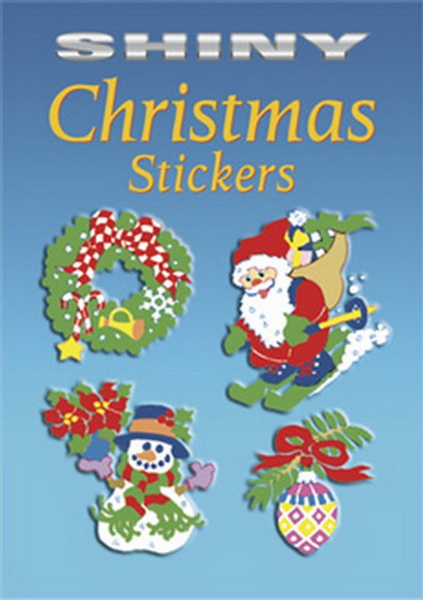Shiny Christmas Sticker Sticker Set - 11 Stickers