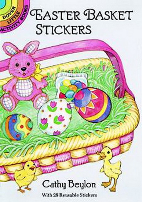 Easter Basket Sticker Set - 26 Stickers