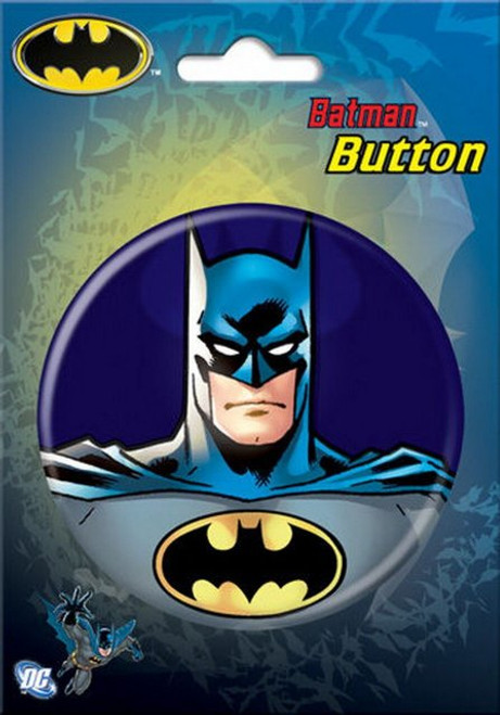 DC Comics Batman Close Up 3-inch Button 97033