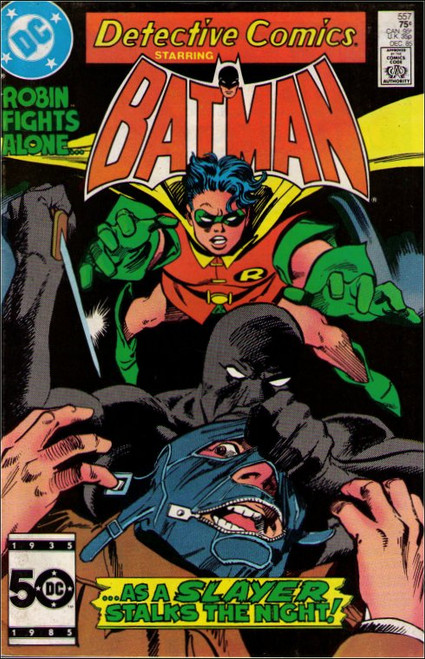 DC Comics Batman Robin Fights Alone Detective Comic Issue #557