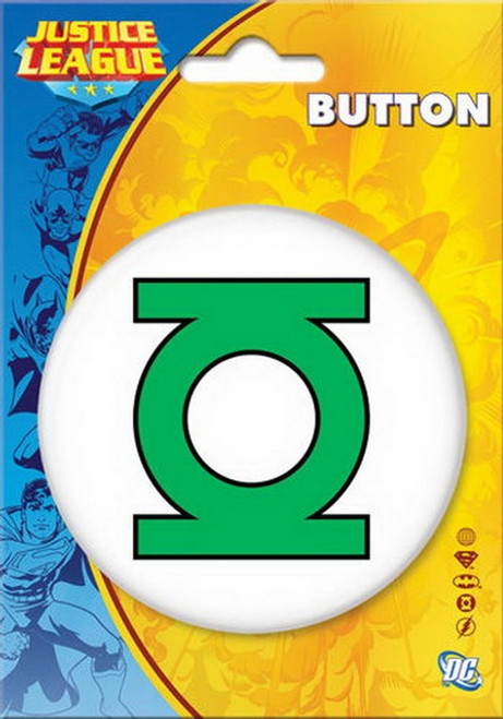 Green Lantern Logo 3-inch Button 97069