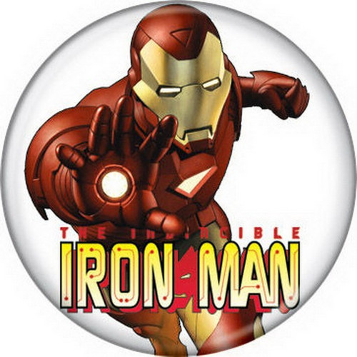 Marvel Comics Iron Man Licensed 1.25 Inch Button 82163