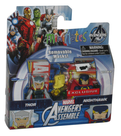 Marvel Minimates Avengers Assemble Thor & Nighthawk Figure Set