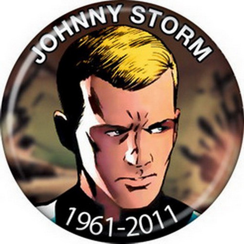 Marvel Comics Johnny Storm 1961-2011 Button 81899