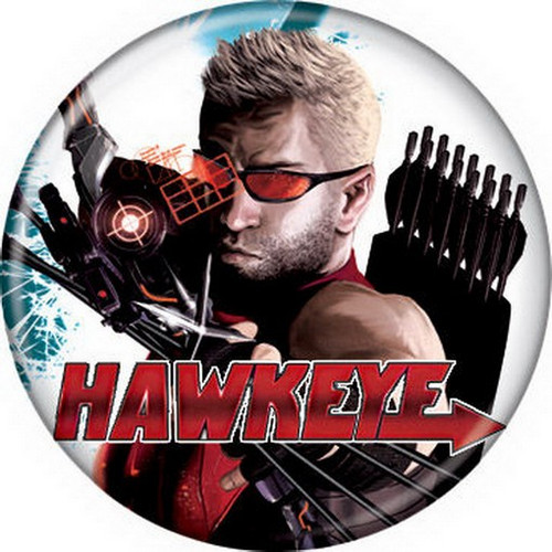 Marvel Comics The Avengers Hawkeye Button 82160